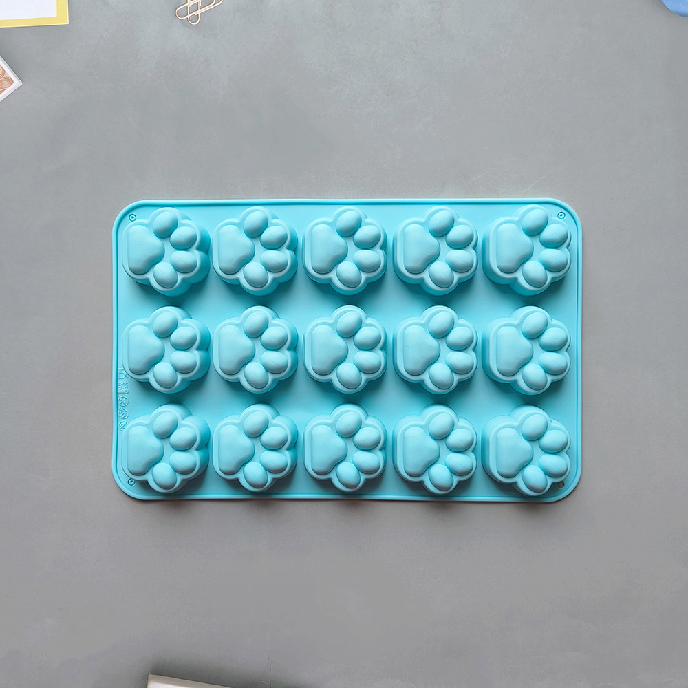 15 garras de gato 360 pastel molde de galletas heladas chocolate molde de pudín