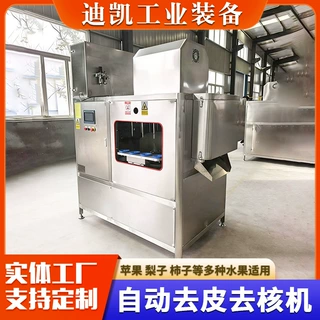 不锈钢全自动苹果去皮去核设备 苹果干成套加工设备 商用去皮机