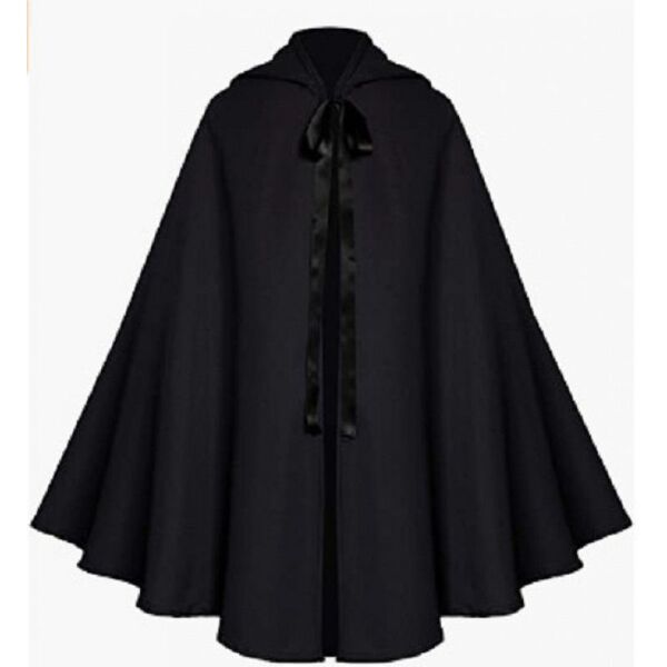 Black trench coat for men and women