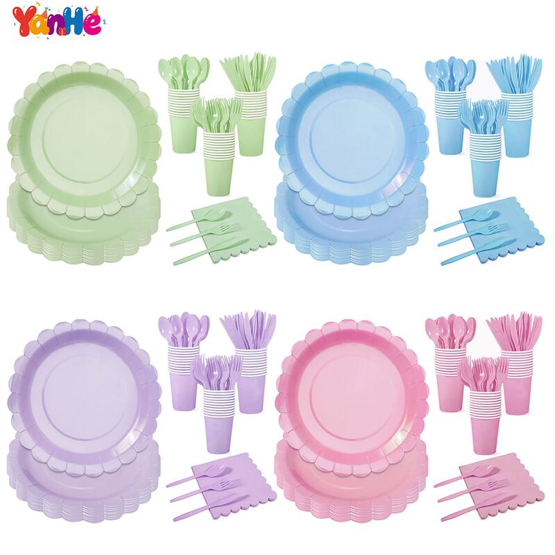 Lace Party Paper Plates Birthday Decorations Disposable Shaped Paper Plates Paper Cups Paper Towel Set Cutlery and Utensils Venue Decoration Lace Party Paper Plates Birthday Decorations Disposable Shaped Paper Plates Paper Cups Paper Towel Set Cutlery and Utensils Venue Decoration