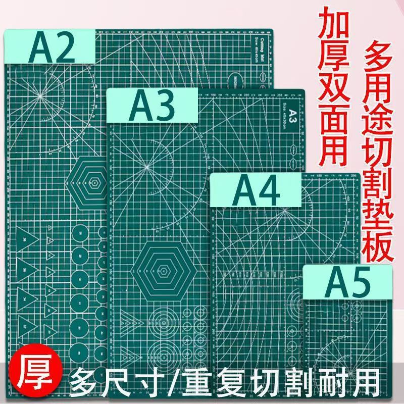 Tapete de Corte Autocicatrizante para Escritorio A2 A3 A4 A5 de PP para Dibujo y Manualidades