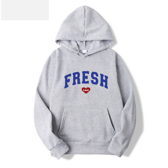Autumn and Winter THRASHER cross-border popular printed men's and women's fleece-lined sweater couple hooded new fashion brand casual fashion