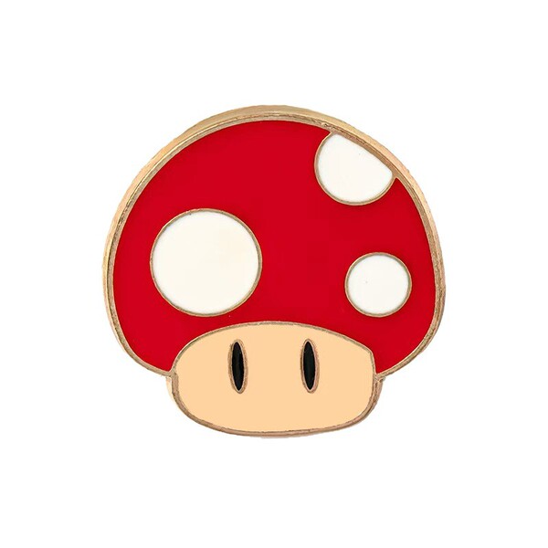 Cartoon brooch