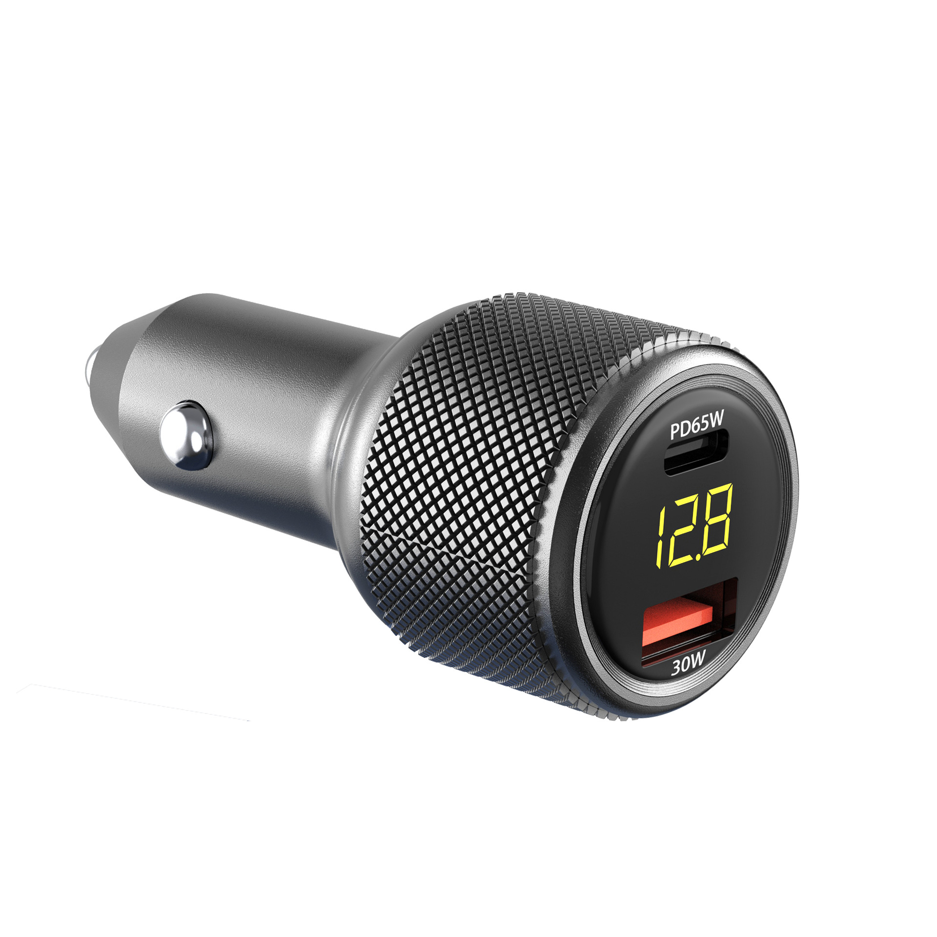 LeMing 65W Fast Charging Car Charger PD Car Charger Compatible with iPhone 17, Huawei Phones, MacBook Laptops