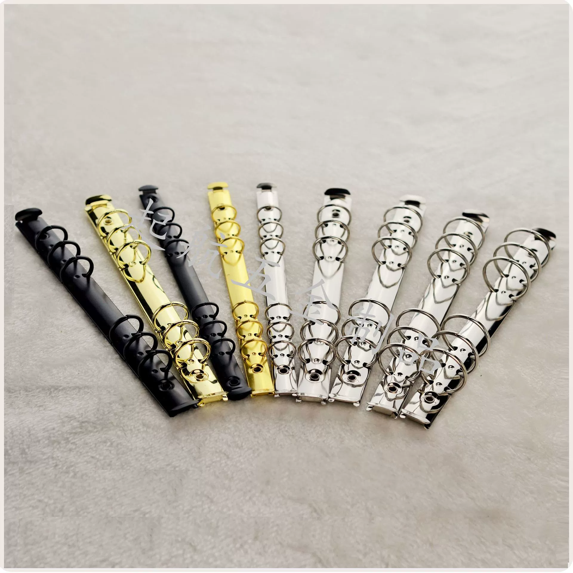 Оптовая Продажа с фабрики антикоррозийный яркий металлический зажим для переплета 6 отверстий зажим скоросшиватель папка A5 Binder