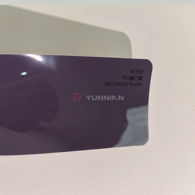 Auto Color Change Film — glossy full car wrap film - tpu-orchid-purple-15215m