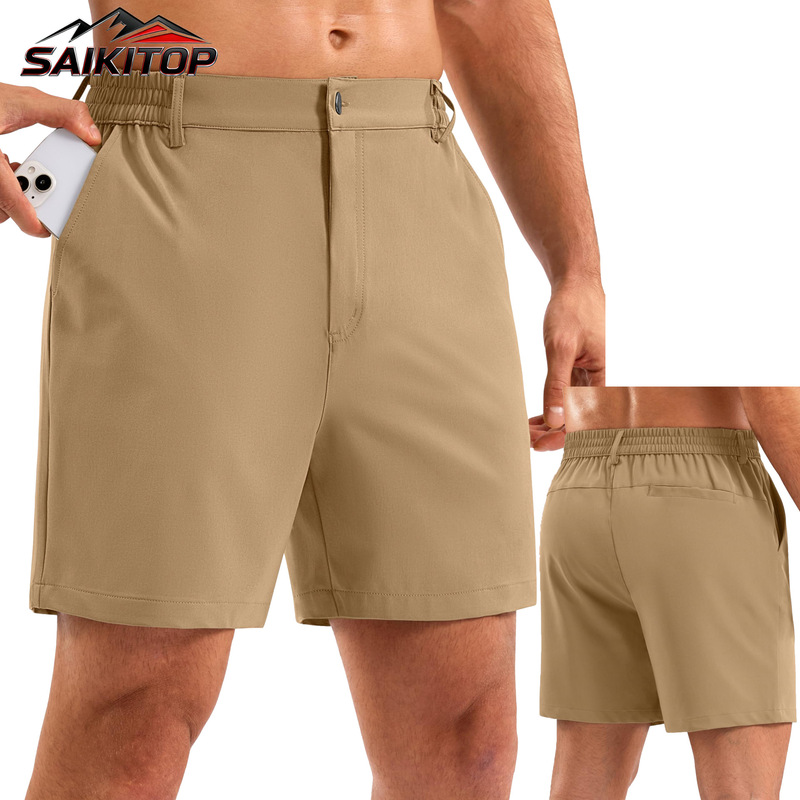 Amazon's Best-Selling Golf Casual Shorts, Quick-Drying Breathable Fabric, Semi-Elastic Waist, Three Pockets, Five-Quarter Length Pants Amazon's Best-Selling Golf Casual Shorts, Quick-Drying Breathable Fabric, Semi-Elastic Waist, Three Pockets, Five-Quarter Length Pants
