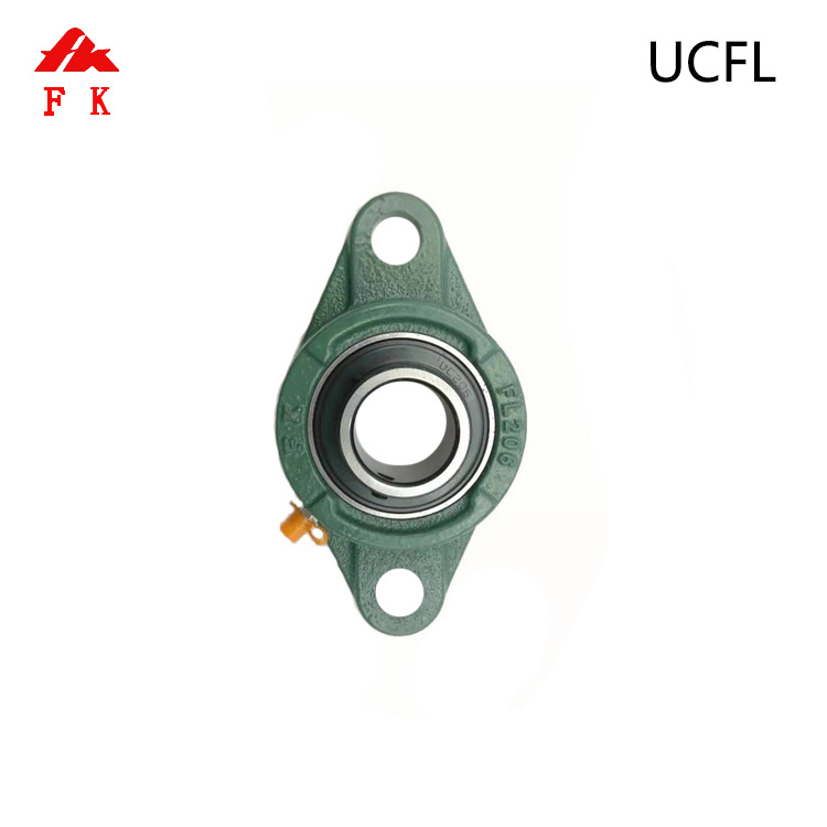 FK/泛科带菱形座顶丝锁紧UCFL201 UCFL202 UCFL203外球面轴承