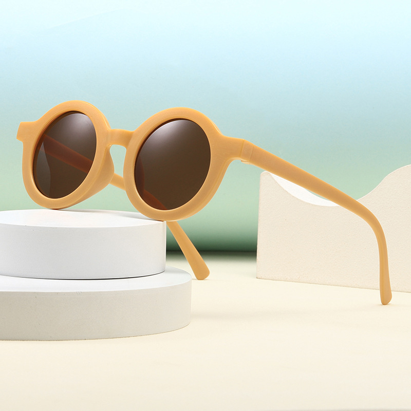 Gfas de sol para niños y niñas anti-UV marea gafas de sol para bebés de moda coreana fábrica de gafas de bebé directo