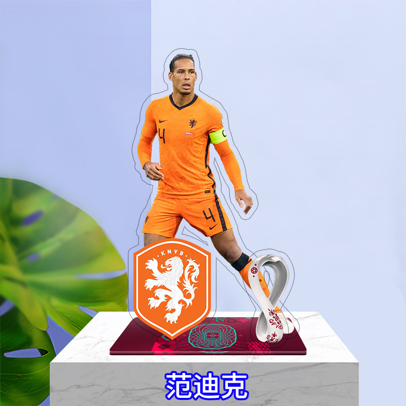 Figura Acrílica de Estrella de Fútbol de Acrílico, para Regalo de Cumpleaños