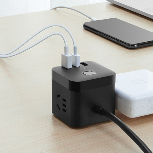 Bull Rubik's Cube socket charging plug-in strip plug-in board wiring board multi-function home converter fast charging dormitory