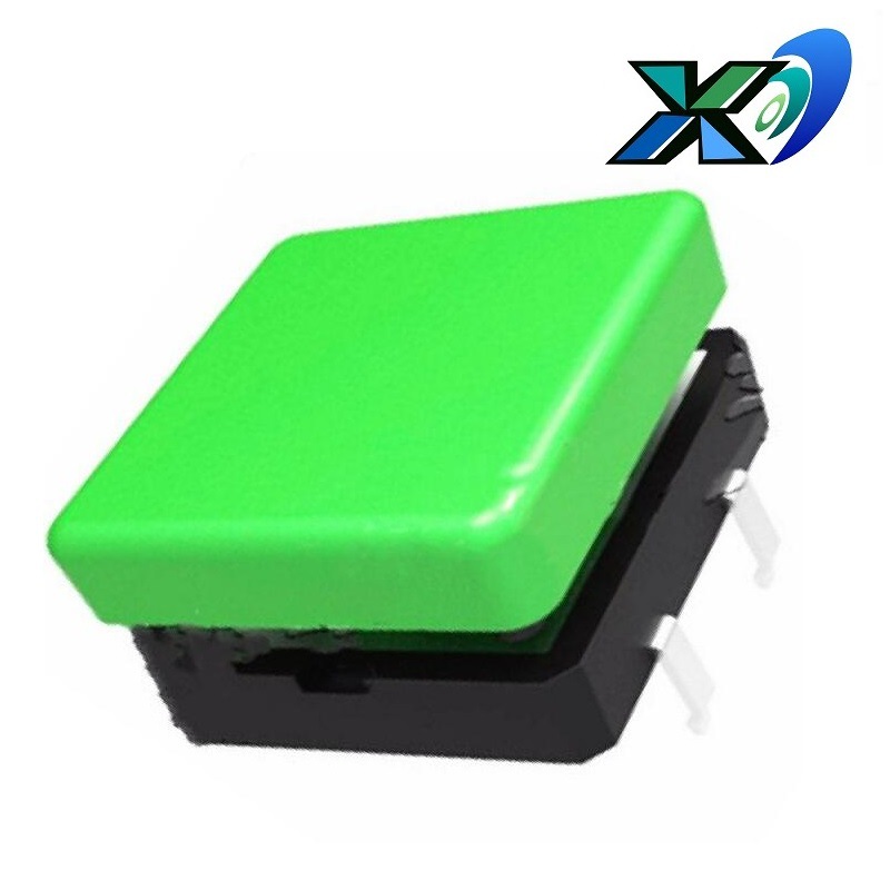 厂家批发轻触开关 自复位开关方形  轻触开关插件  微动按钮开关