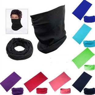 Cross-border for outdoor magic seamless headband travel leisure riding mountaineering collar solid color scarf