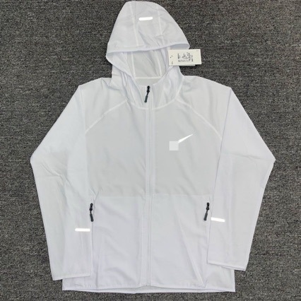 Track and field sports running sun protection Oregon training windbreaker for men and women, windproof reflective marathon hooded sports jacket