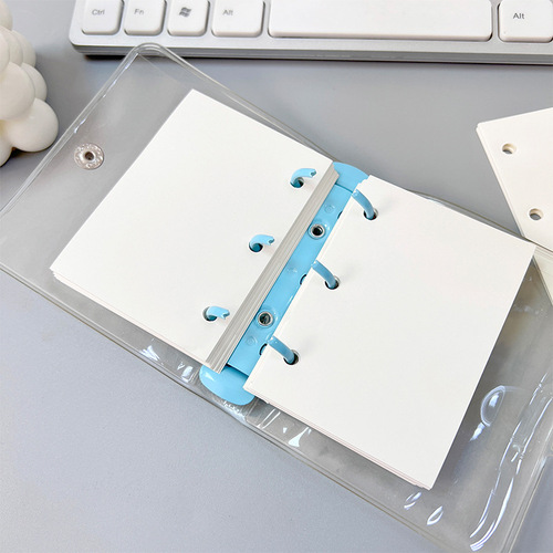 Horizontal blank 3-hole mini three-hole mini loose-leaf core paper removable notebook note paper