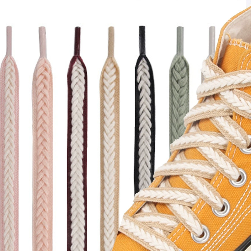 Шнурки «пшеничный колос», спортивные шнурки, шнурки AJ sage, шнурки витые плетеные, шнурки в стиле Chanel «пшеничный колос», шнурки для брюк.