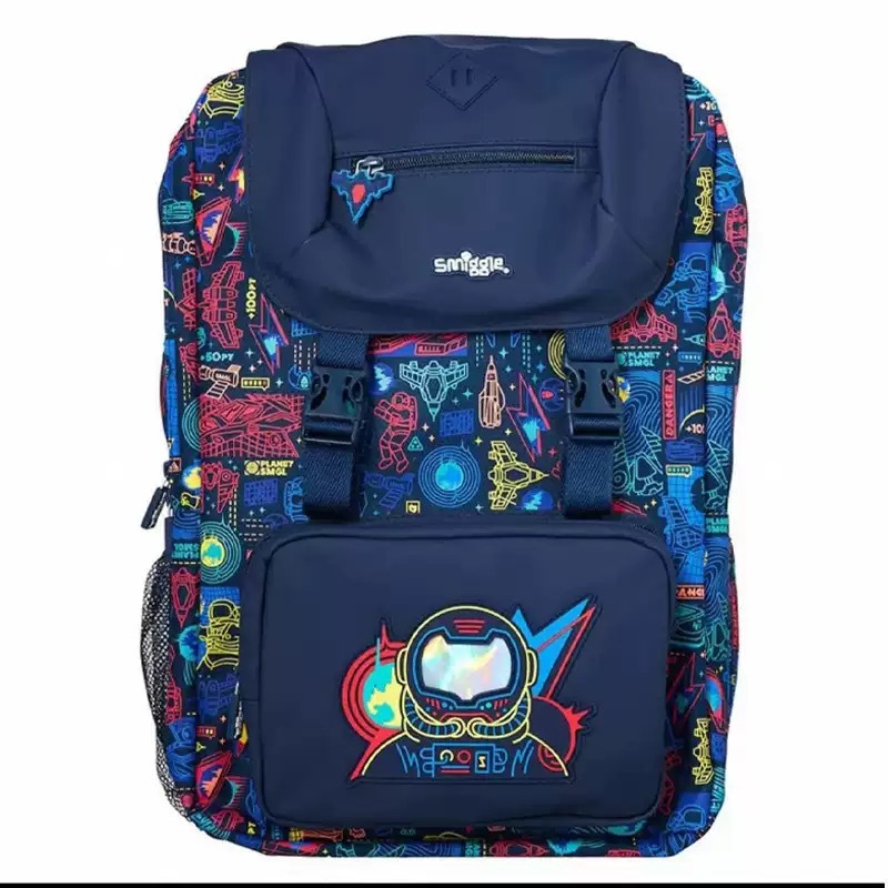 Australia smiggle aviones coloridos dibujos animados mochila de hombro para estudiantes de la escuela primaria paquete de bolsas de comidas bolígrafo nuevo
