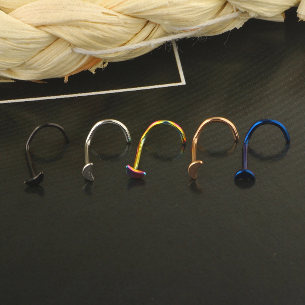 Labret piercing jewelry detail image