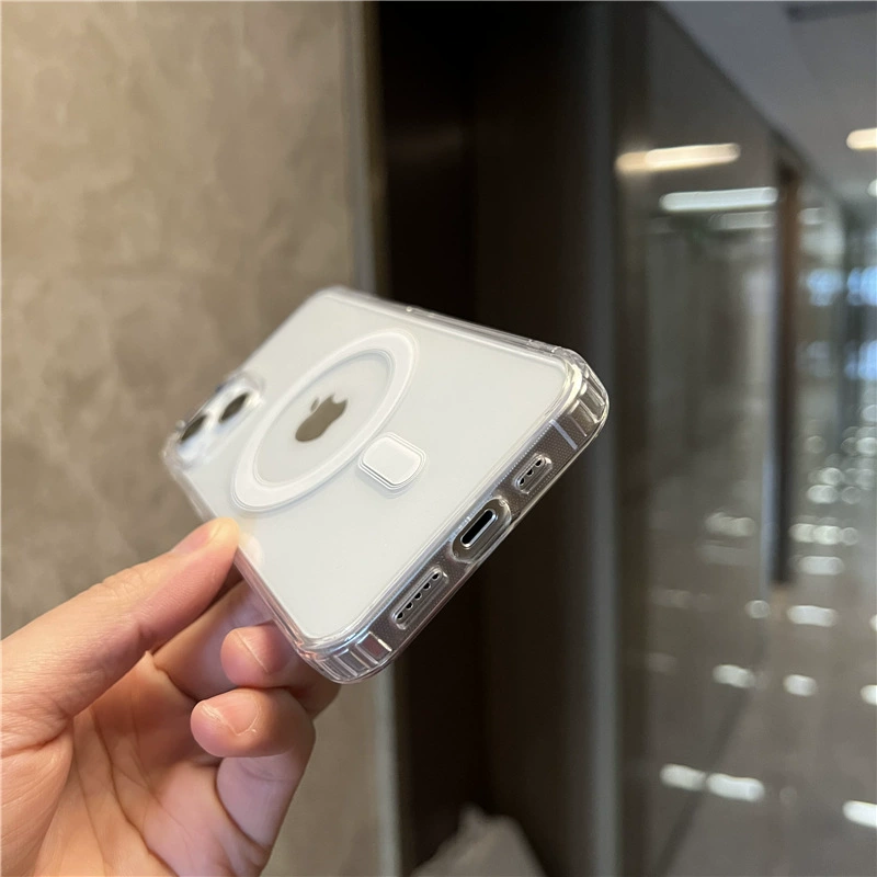 Apple, совместимая чехол для iPhone 16, прозрачный защитный чехол с зарядкой, iphone, 17promax