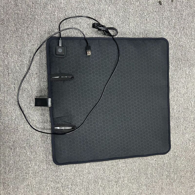 電熱インフレータブルシートクッション、滑り止めオフィス減圧通気性ヒップクッション、冬用加熱シートクッション、車用シートクッション|undefined