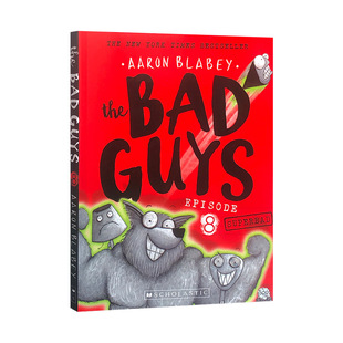 I am a big Bad guy 8 English original The Bad Guys Episode 8 children's comic chapter novel