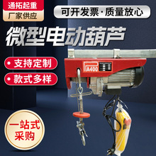 微型电动葫芦 电动葫芦带跑车 220V/PA200-PA1000家用吊机