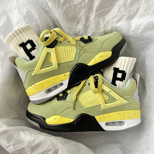 National trend ins style niche air cushion sneakers ulzzang trend couple grass green frosted casual sports sneakers for men and women