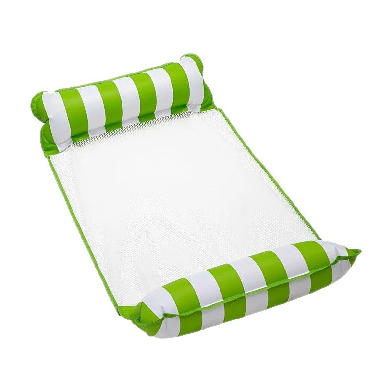 2 tubos hinchables flotantes hamaca acuática silla de sillín tumblr almohadilla flotante multifuncional material PVC antiadherente