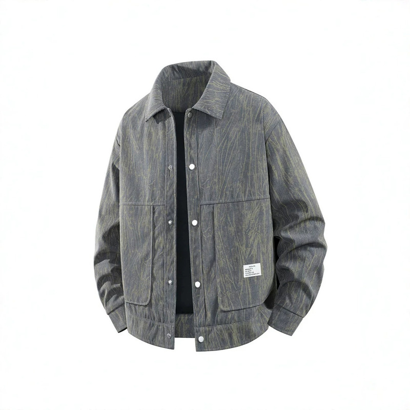 2026 new style lapel jacket, men's trendy casual and versatile spring/autumn outerwear, stylish and loose fit, available in plus sizes 2026 new style lapel jacket, men's trendy casual and versatile spring/autumn outerwear, stylish and loose fit, available in plus sizes