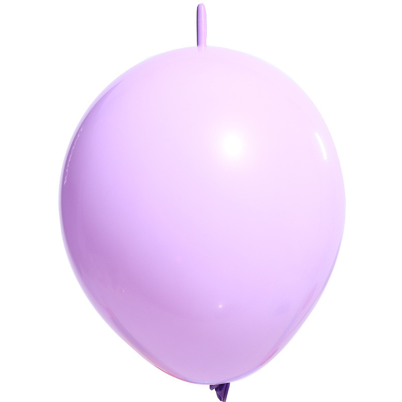 Bola de cola de globo de macaron de 10/12 pulgadas, decoración de fiesta de estilo de conexión, decoración de cumpleaños de boda, bola de cola de aguja