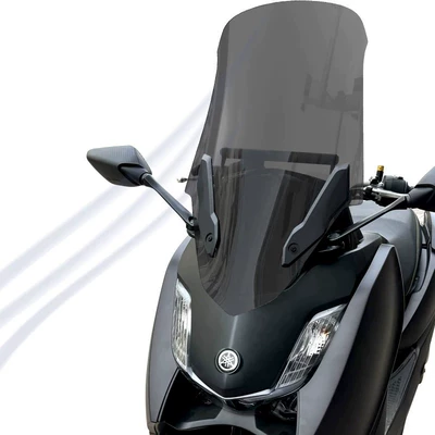 to include a forward-moving transparent | Motorcycle front windshield