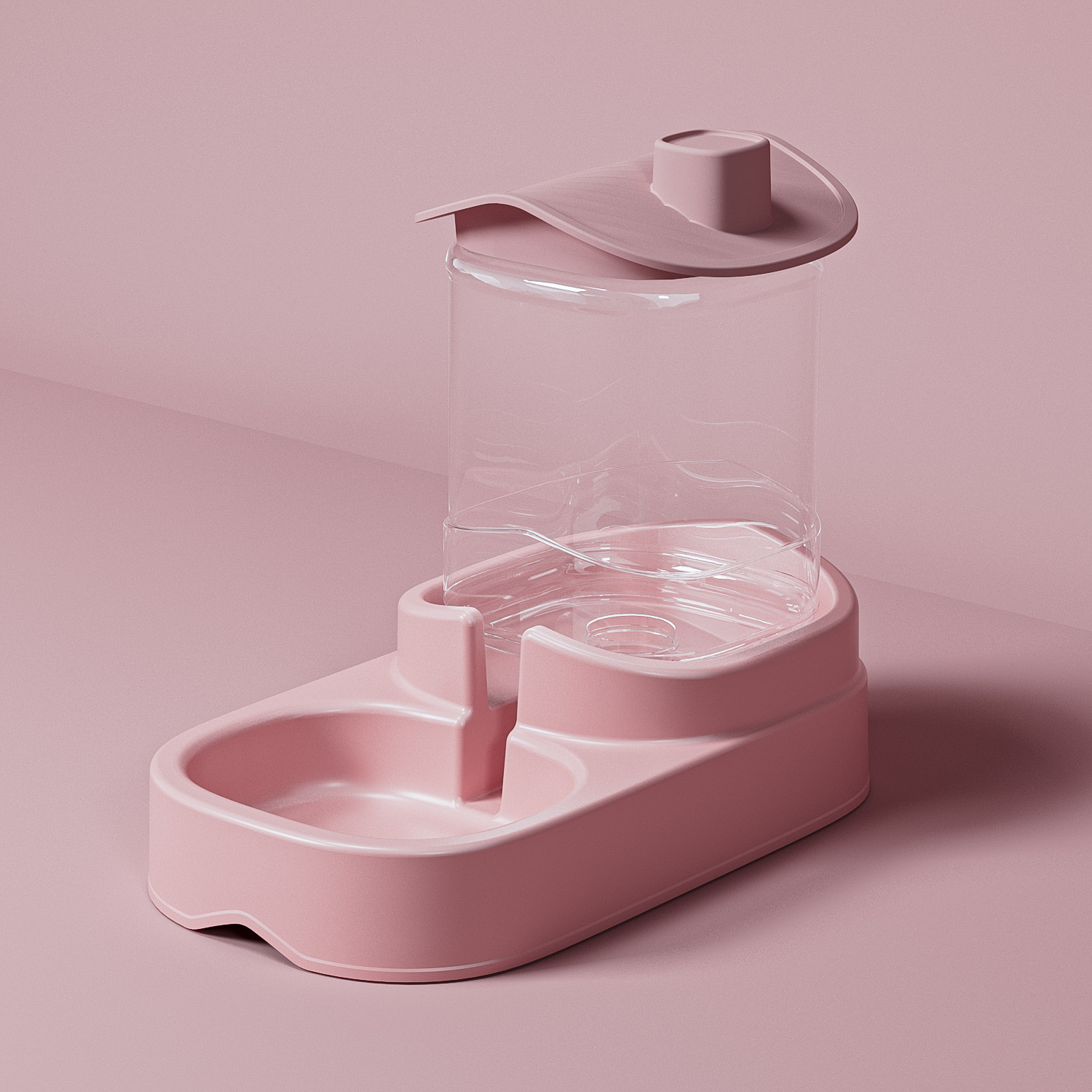 Cantidad de dibujos animados de gran capacidad original alimentador de agua de alimentación automática de gran calibre tazón para perros, tazón para gatos al por mayor