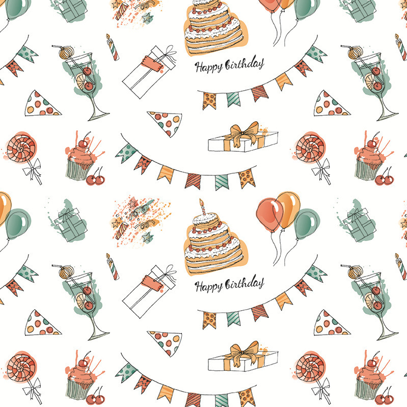Papel de Regalo Infantil con Dibujos Animados Originales, Caja de Regalo, Papel para Manualidades, Cumpleaños, Niños, Jardín de Infancia, Centro Comercial, Papel Decorativo
