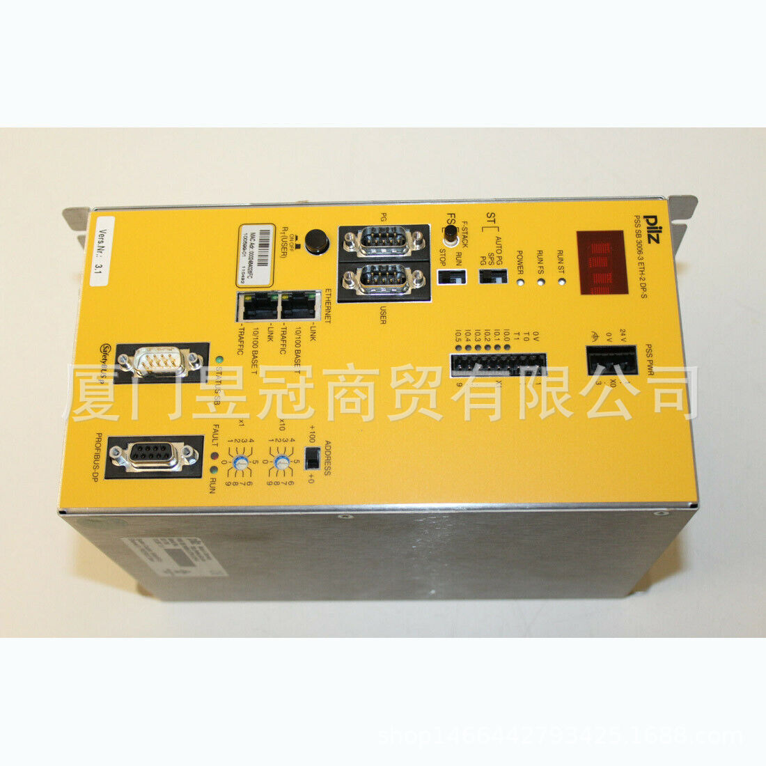 PILZ PSS SB 3006-3 ETH-2 型号: 301780 原装全新顺丰包邮库存质