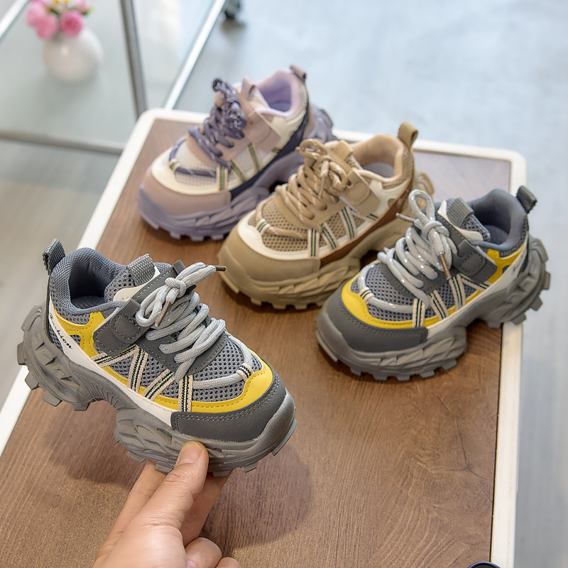 2026 primavera zapatos deportivos para niños, zapatos para padres, zapatos de correr antideslizantes, zapatos para niños, zapatos de protección ambiental transfronteriza, spot