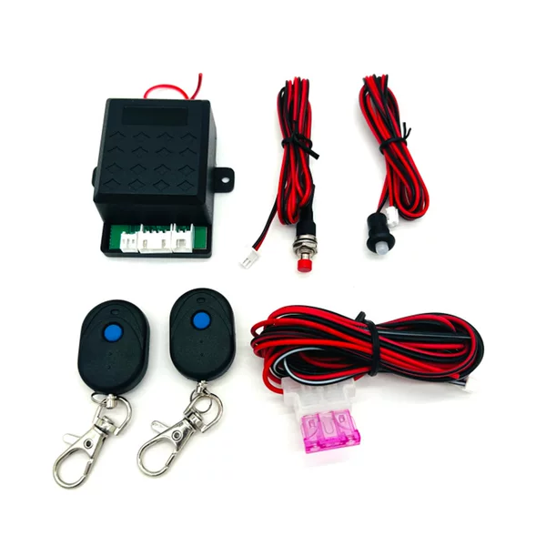 Car intelligent anti-theft device remote control engine oil cut-off power cut-off dark lock anti-theft control system 12V car universal type