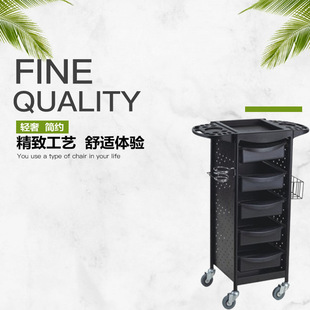 Barber Shop Trolley Hair Salon Work Car Cross-border E-commerce Export Trolley Nail Art Rack Perm and Dye Hair Bar Car