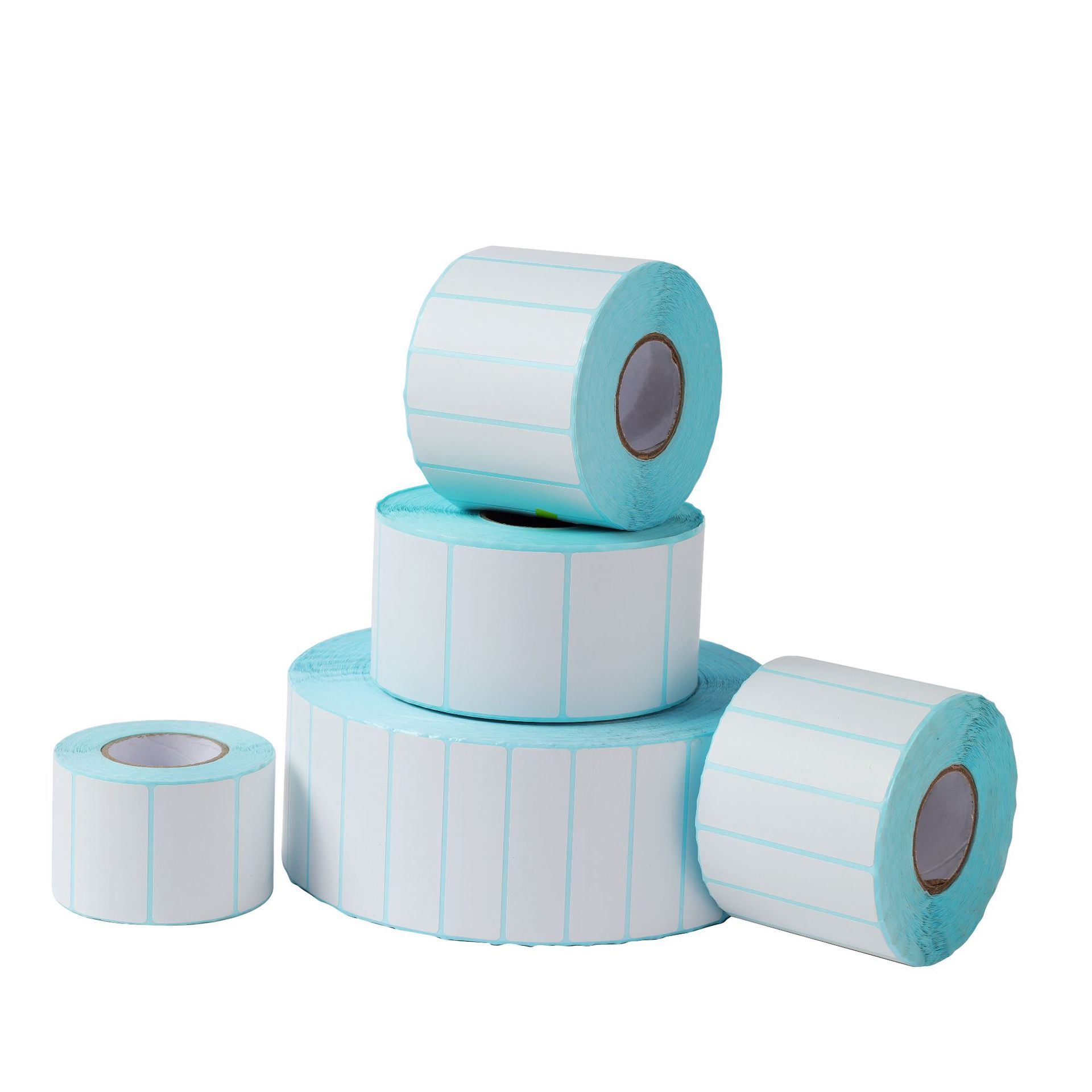 3중 열전사지 라벨 스티커 다양한 사이즈 자체 접착 라벨 스티커