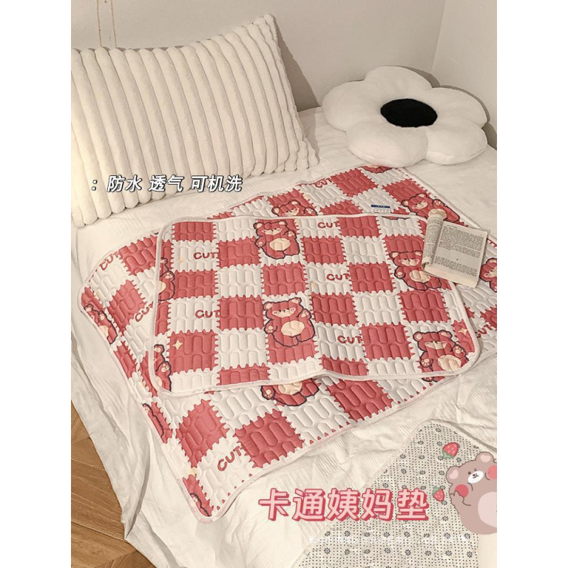 おばさんパッド、おむつパッド、洗える生理期間漏れ防止、女子寮マットレスパッド、防水ベッド、汚れ防止|undefined