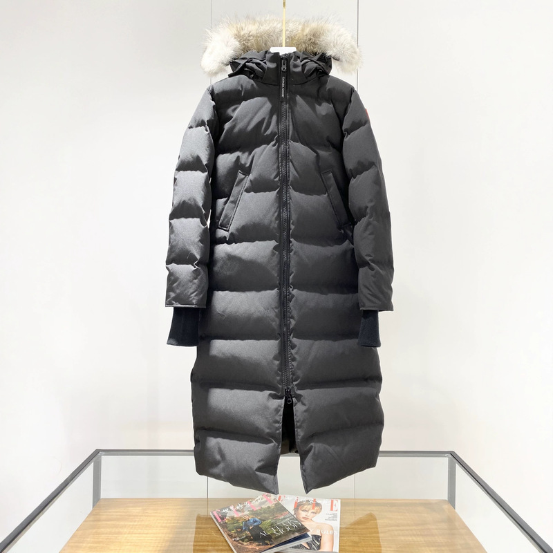 Cross-border high-end Canada Goose down jacket, 22 models, Mystiquee Canadian style, extra-long hooded thickened women's coat Cross-border high-end Canada Goose down jacket, 22 models, Mystiquee Canadian style, extra-long hooded thickened women's coat