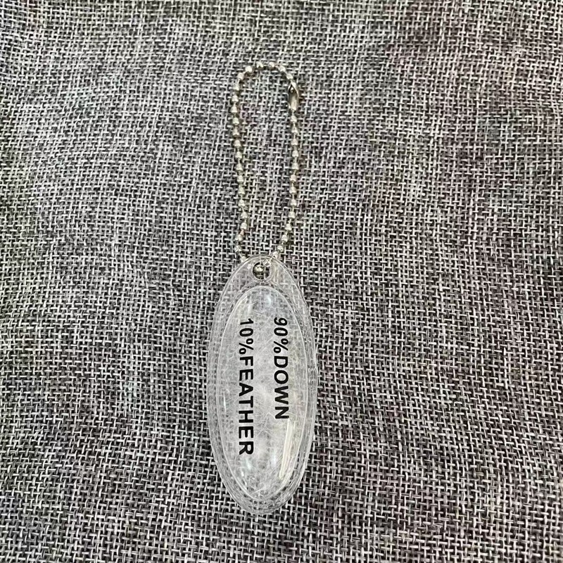 Inventario de pvc plumón infláble etiqueta de burbuja plumón etiqueta de plumón bola plumón placa de suspensión de plumón
