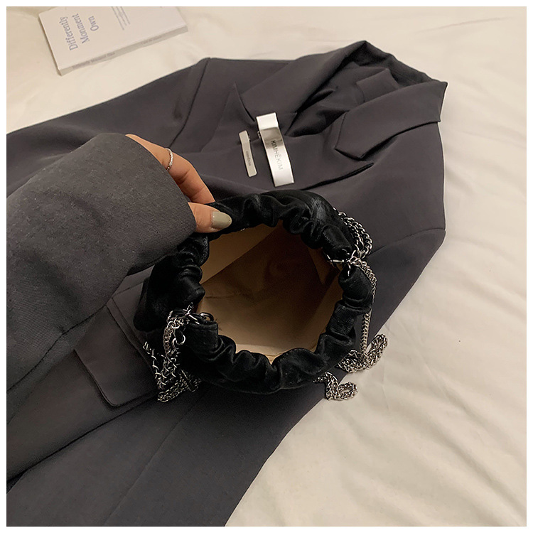 2024 Neue Damenmode Tote National Silk Art Style Kette Einzelschulter Crossbody Blessing Water Bucket Bag_voghion.com