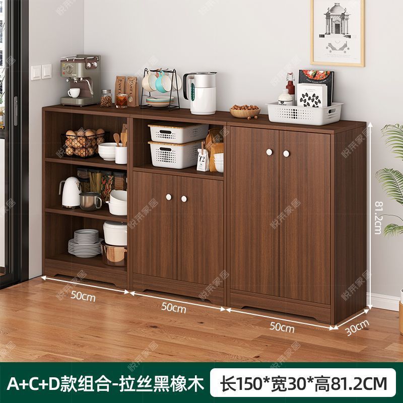 Gabinete de almacenamiento moderno y simple, armario de cocina, armario de almacenamiento, armario de té, sala de estar contra la pared, armario doméstico, simple