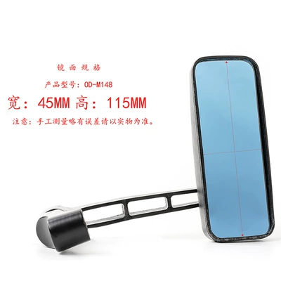 modified rearview mirror all aluminum | Motorcycle rearview mirror