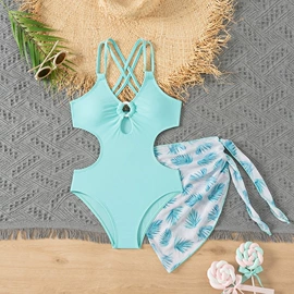 连体泳衣;比基尼;儿童泳衣