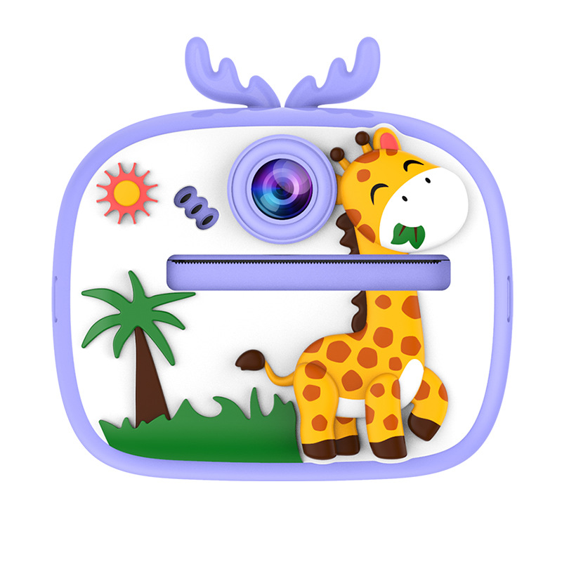 Comercio exterior cámara infantil fotocamera de impresión de dibujos animados lindos HD fotocamera antes y después de la foto personalizada