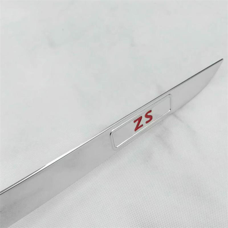 Suitable for 18-23 models of MG ZS, modified stainless steel tailgate trim, trunk bright strip, anti-scratch decorative strip