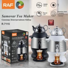 ヨーロッパ規格家庭用二重ステンレスポットトルコ子母壺大容量保温長口スイッチ電気ティーポット