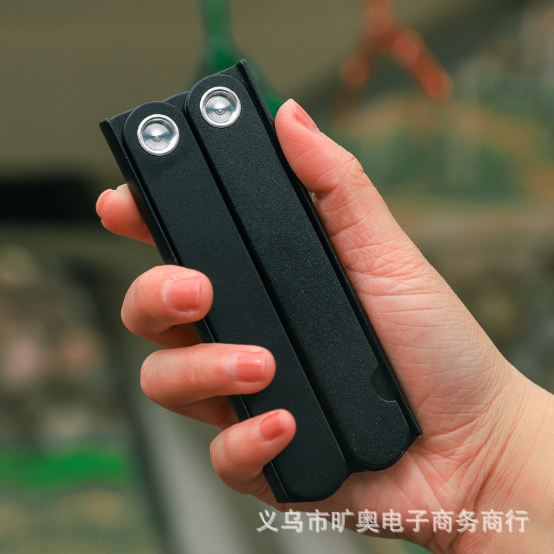 アウトドア多機能アルミ合金折りたたみハンガー家庭用キャンプ自走旅行簡易三つ折りハンガー|undefined