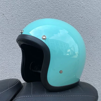 Cross-Border Exclusive 500Tx Helmet Motosiklet kaskı (dəbilqə) - aqua-blue-s